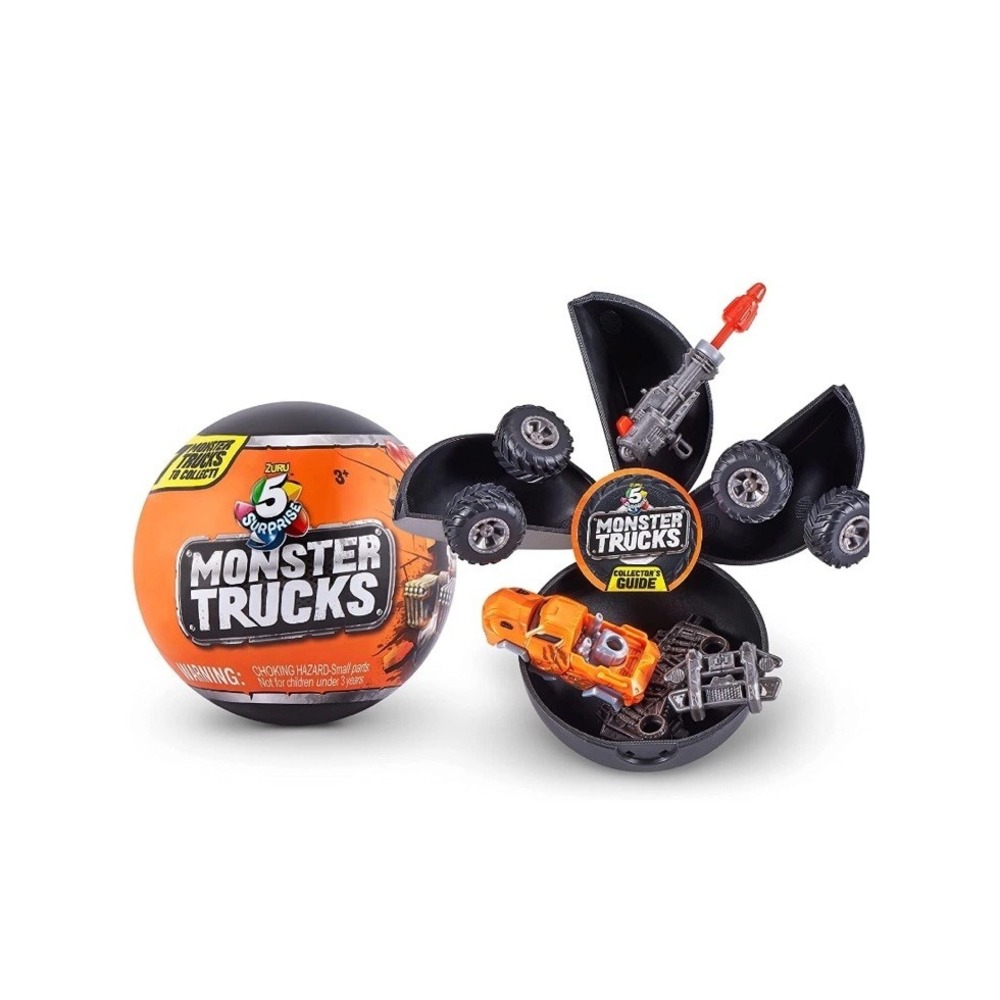 5‎ Surprise Monster Trucks Mystery Pack